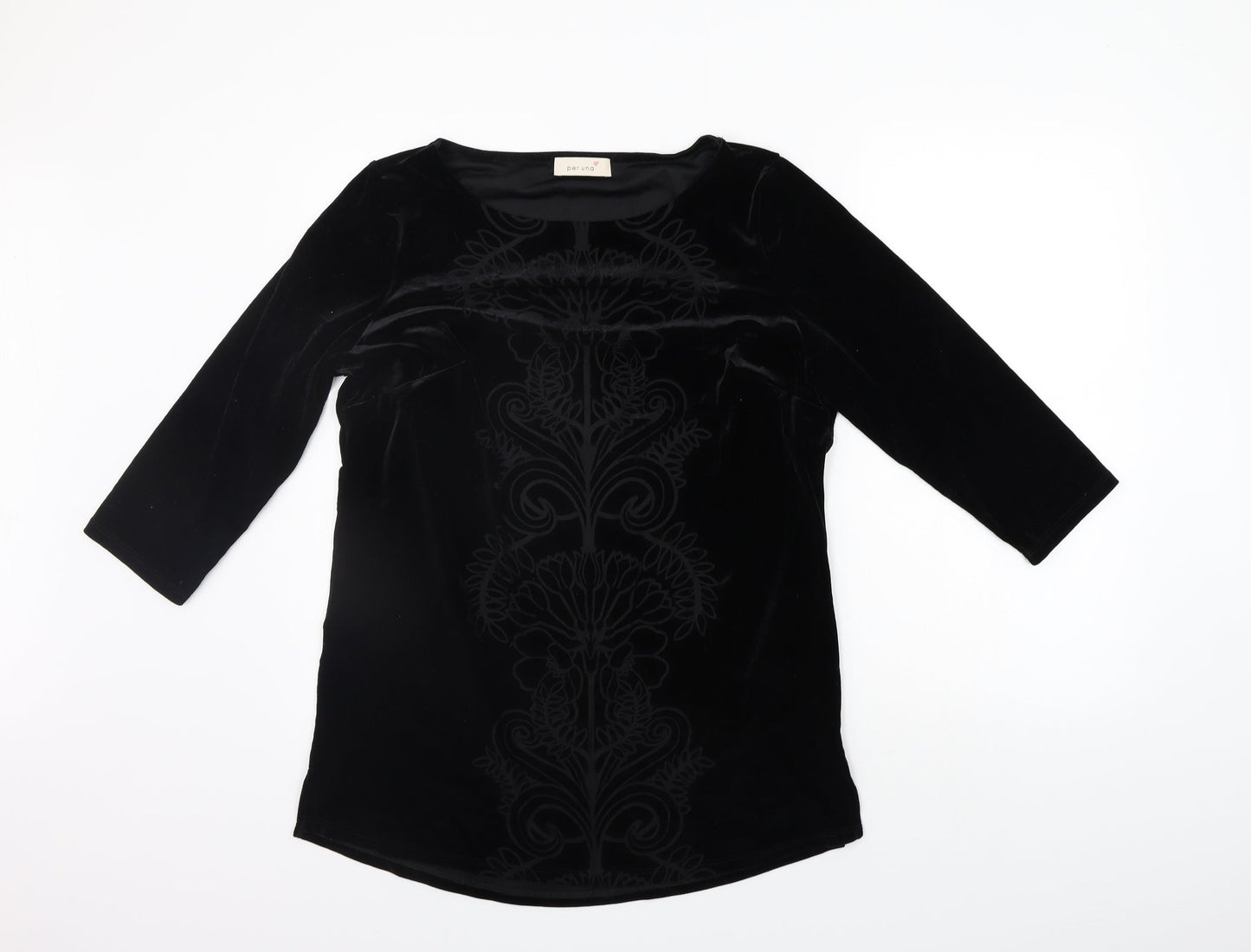 Womens UK Size 14 Marks and Spencer Black Pullover Jumper