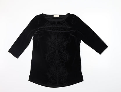 Womens UK Size 14 Marks and Spencer Black Pullover Jumper