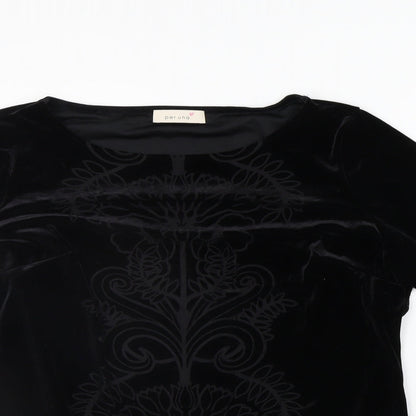 Womens UK Size 14 Marks and Spencer Black Pullover Jumper