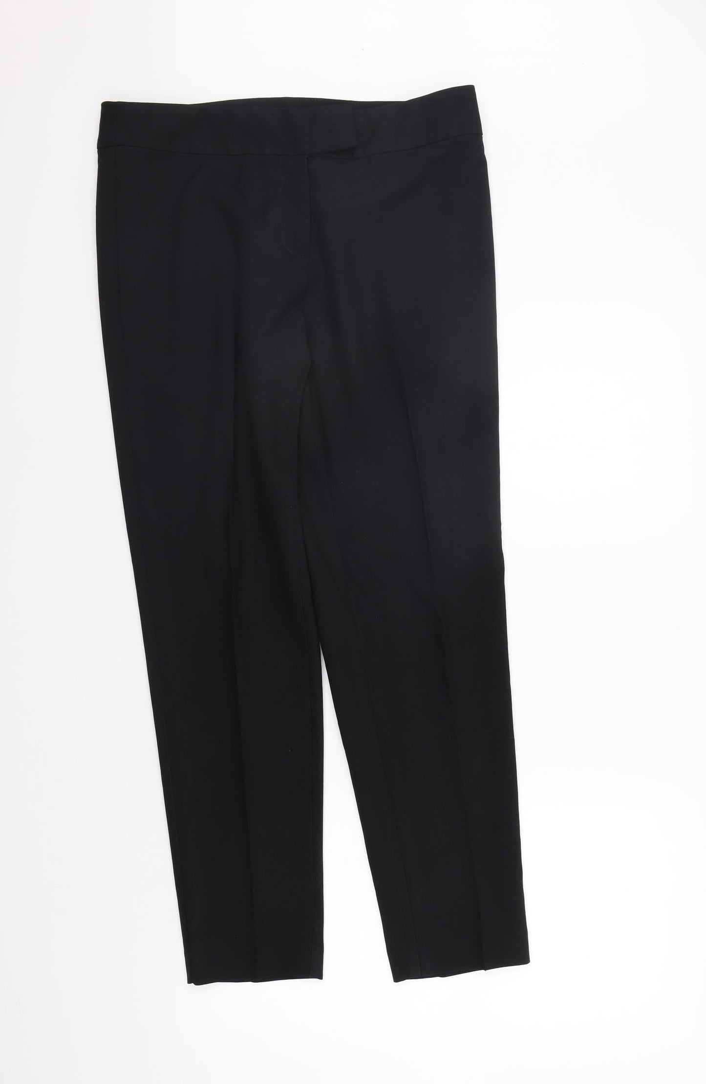 George Womens Black   Trousers  Size 12 L27 in