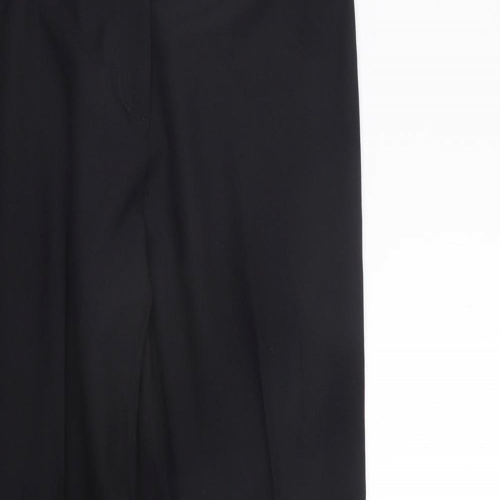 George Womens Black   Trousers  Size 12 L27 in