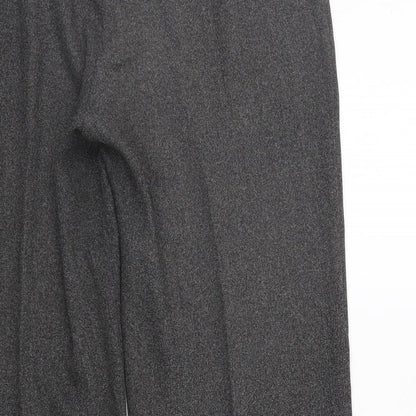 Womens UK Size 14 Marks and Spencer Regular Fit  Grey Trousers