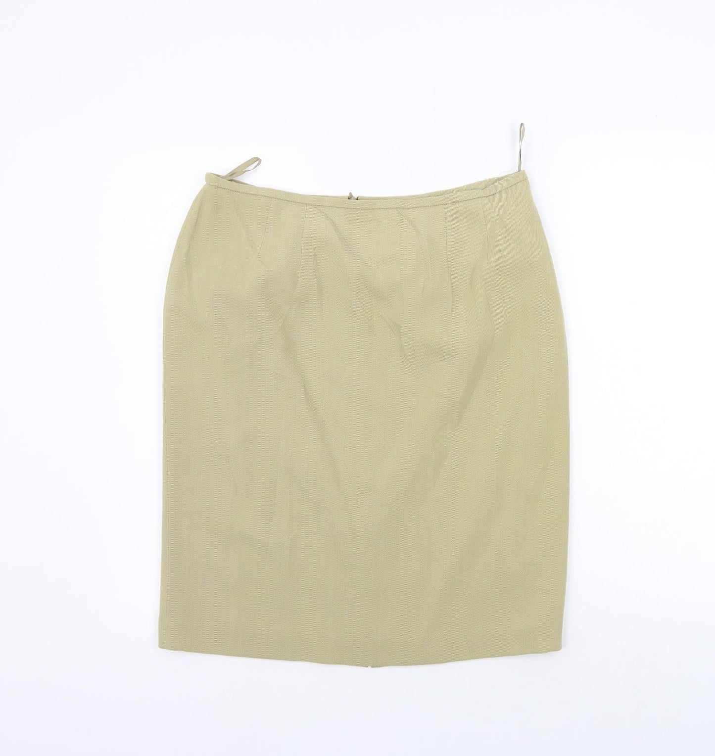 KS Selection Womens Beige   A-Line Skirt Size 14