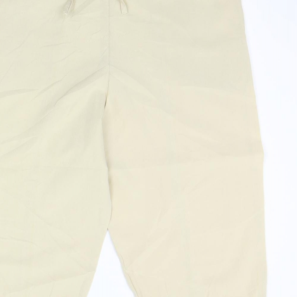 mauuner Womens Beige   Trousers  Size M L20 in - Elastic Waist Band