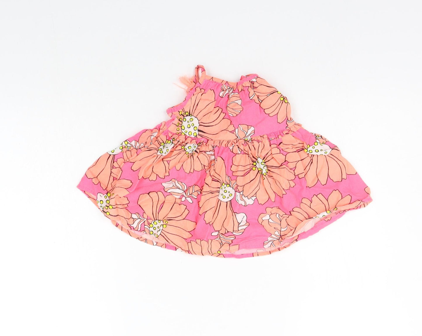 NEXT Girls Pink Floral  A-Line  Size 3-6 Months