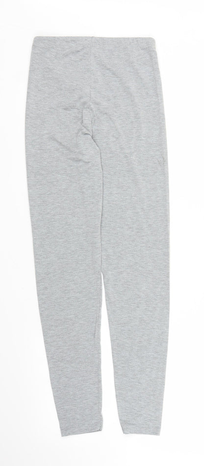 I SAW IT FIRST Womens Grey   Carrot Leggings Size 10 L24 in