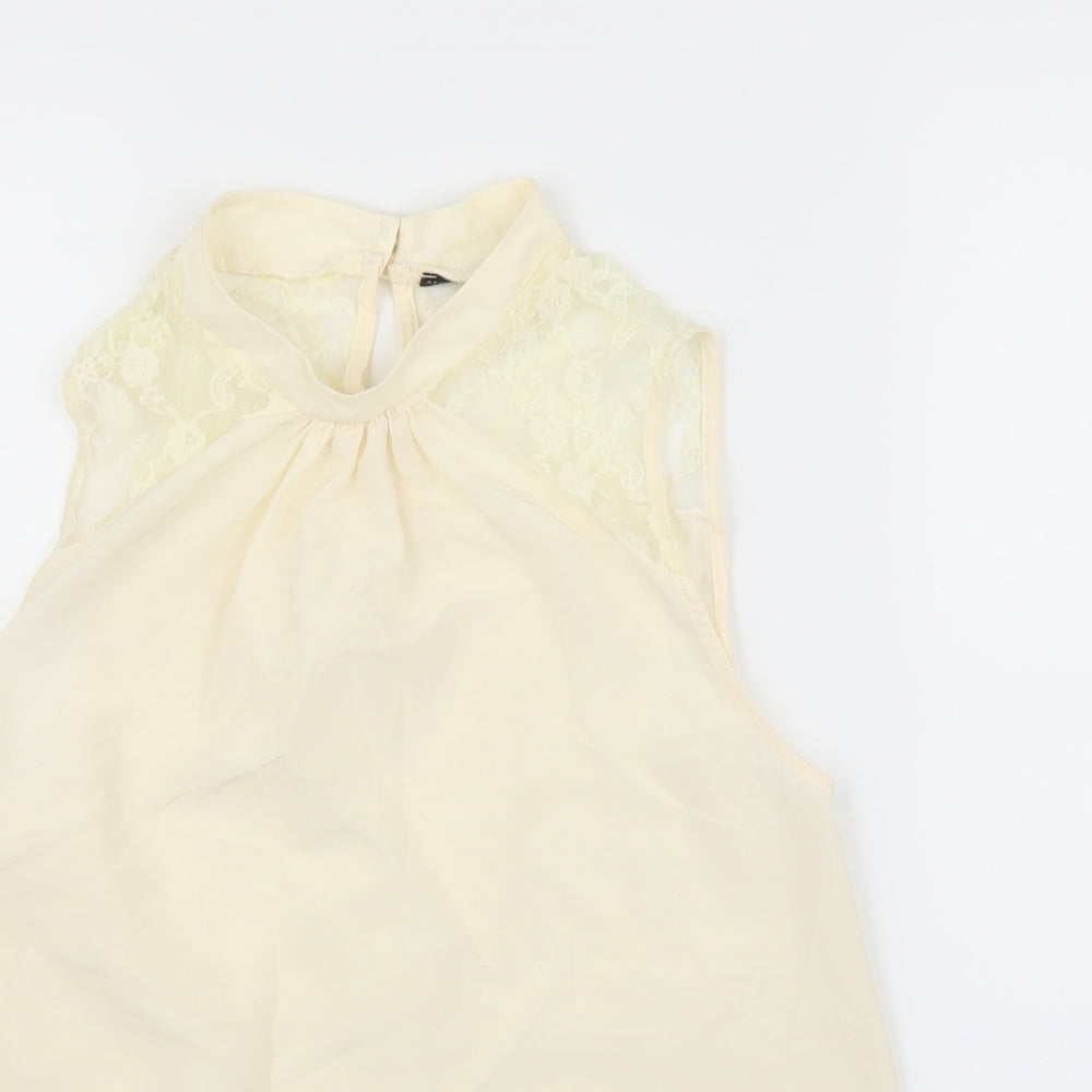 Primark Womens Ivory   Basic Blouse Size 8