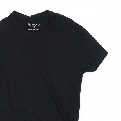 Primark Womens Black   Tunic T-Shirt Size XS