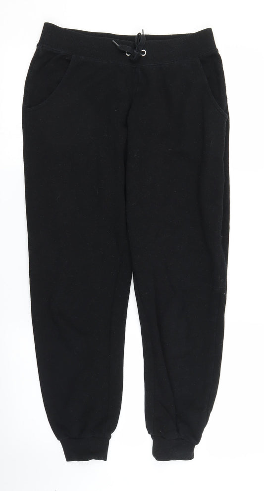 New Look Womens Black   Sweatpants Trousers Size S L24 in