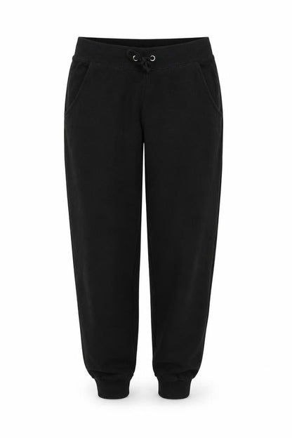 Womens UK Size S New Look Regular Fit Sweatpants Black Trousers