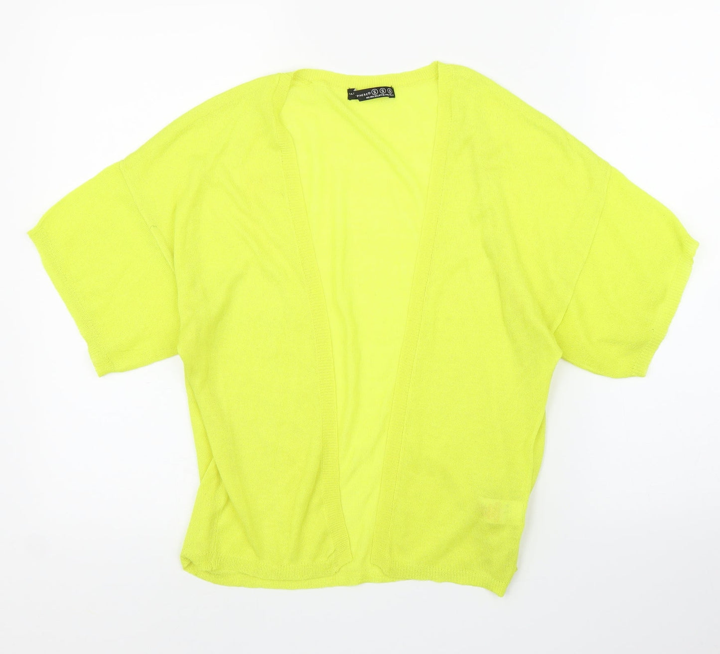 Primark Womens Yellow   Cardigan Jumper Size S