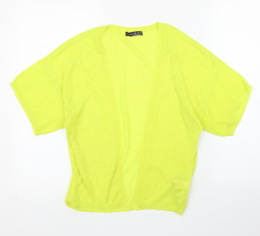 Primark Womens Yellow   Cardigan Jumper Size S