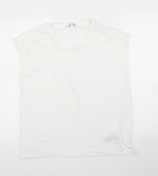 Womens UK Size 16 NEXT White Basic Blouse