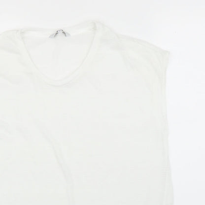 Womens UK Size 16 NEXT White Basic Blouse