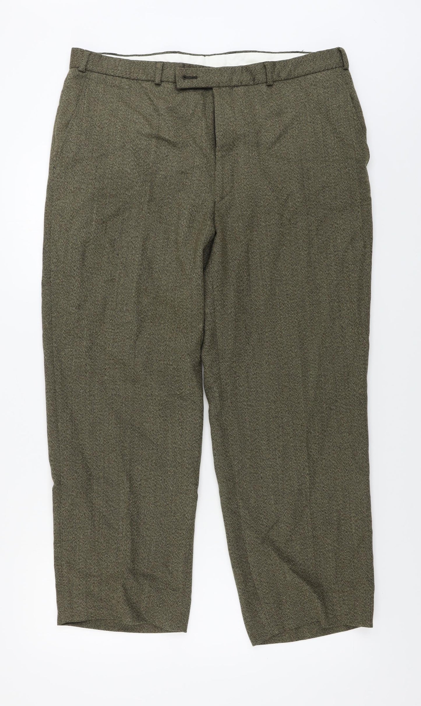 Preworn  Mens Brown   Trousers  Size 36 in L25 in