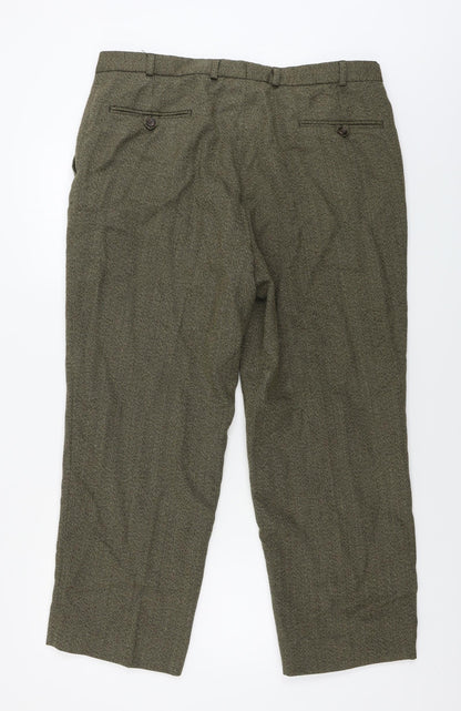 Preworn  Mens Brown   Trousers  Size 36 in L25 in