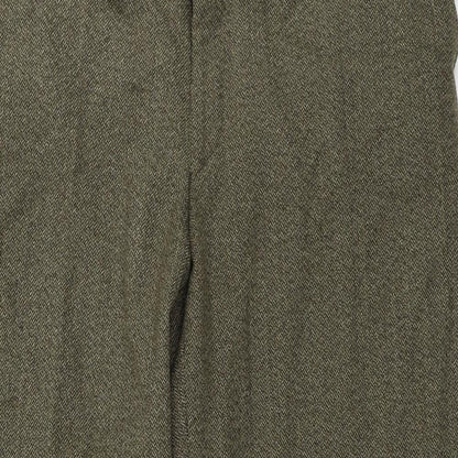 Preworn  Mens Brown   Trousers  Size 36 in L25 in