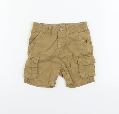 George  Boys Brown   Cargo Shorts Size 2 Years