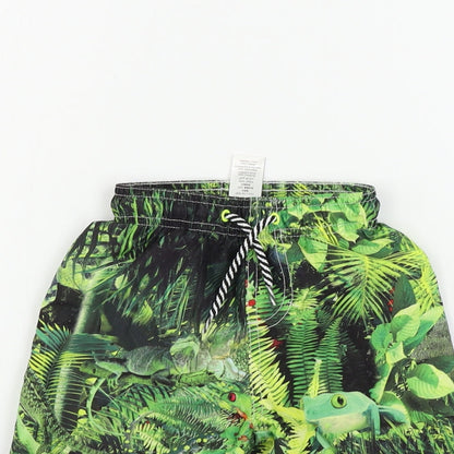 NEXT  Boys Green Floral  Bermuda Shorts Size 3 Years