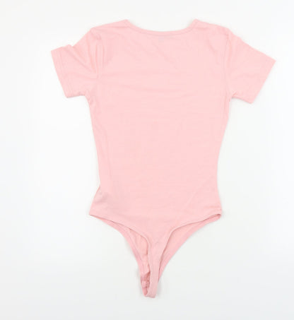 Missguided  Womens Pink   Bodysuit One-Piece Size 4
