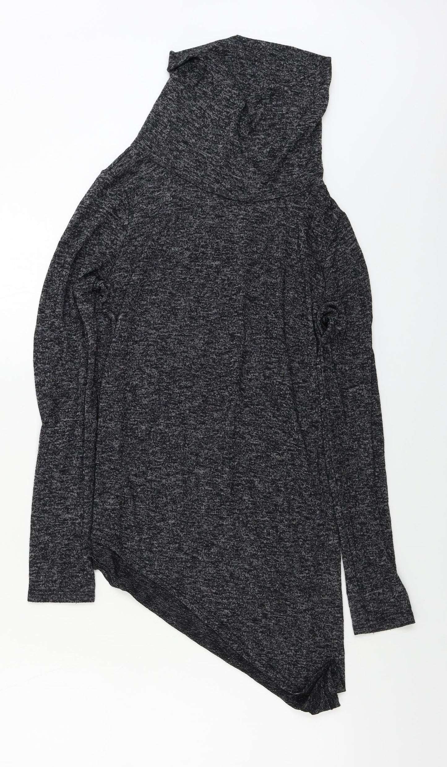 Womens UK Size 6 New Look Grey Pullover Jumper