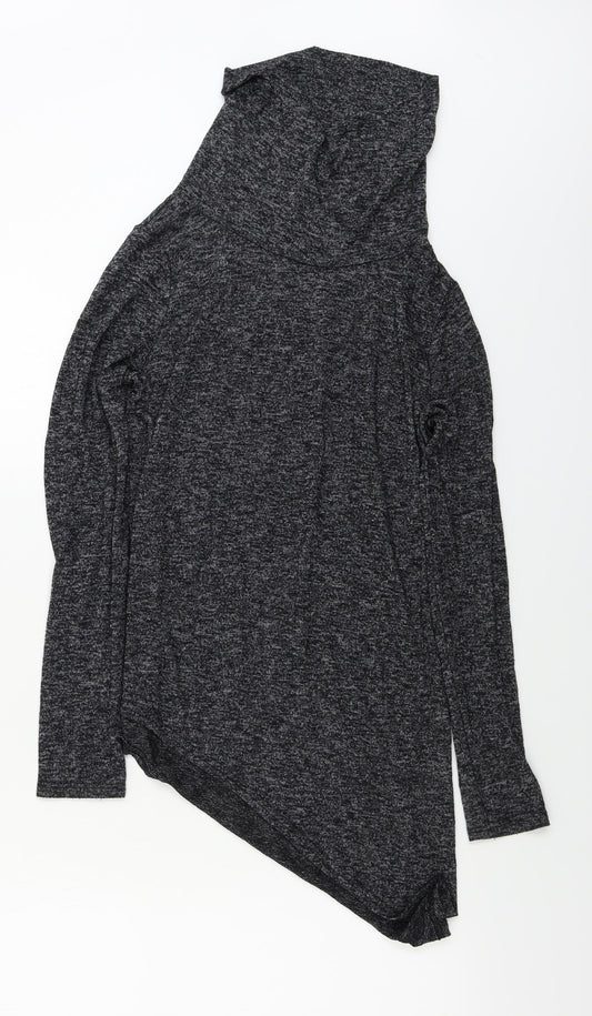 Womens UK Size 6 New Look Grey Pullover Jumper