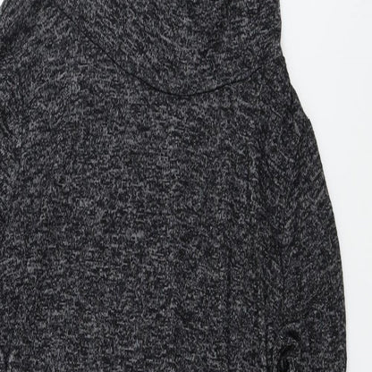 Womens UK Size 6 New Look Grey Pullover Jumper