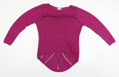 Womens UK Size 16 Marks and Spencer Purple Pullover Jumper