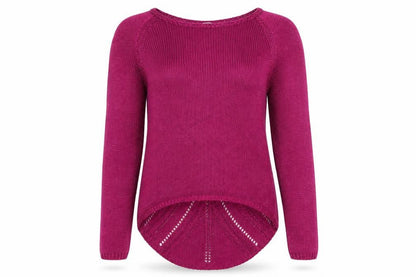 Womens UK Size 16 Marks and Spencer Purple Pullover Jumper