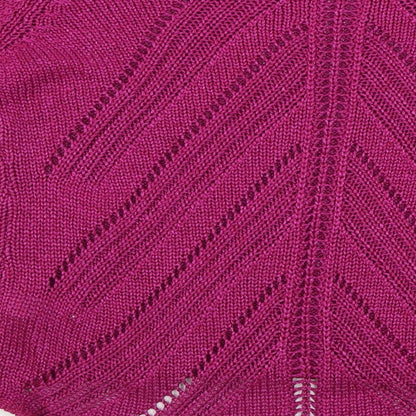 Womens UK Size 16 Marks and Spencer Purple Pullover Jumper