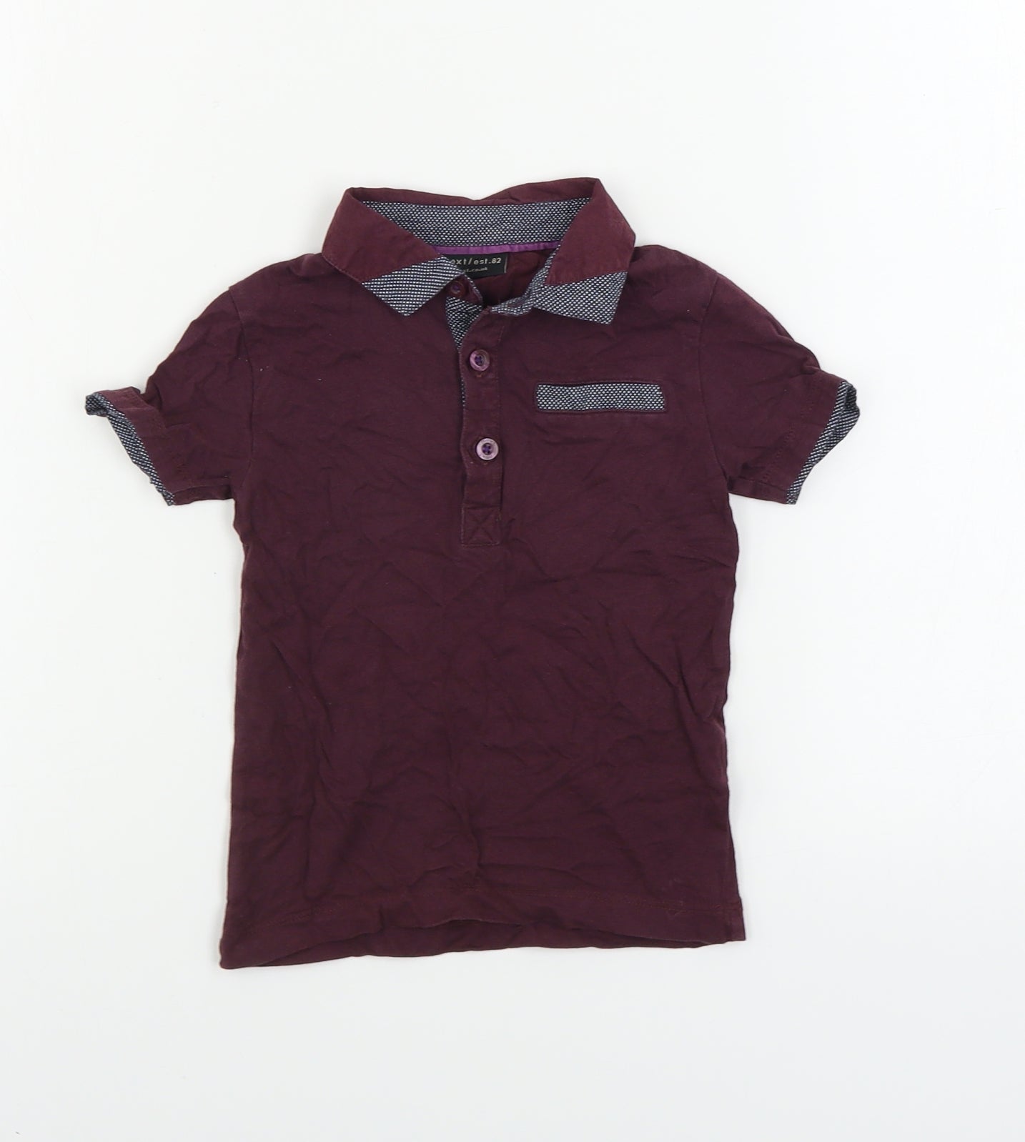 NEXT  Girls Purple   Basic Polo Size 2 Years