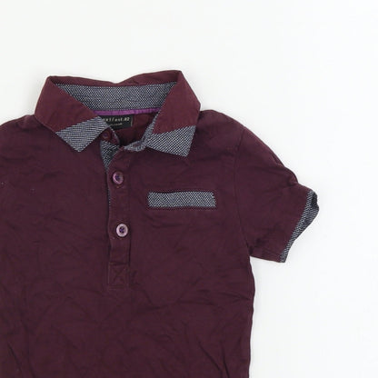 NEXT  Girls Purple   Basic Polo Size 2 Years