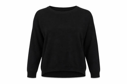 Womens UK Size S Preworn Black Pullover Jumper