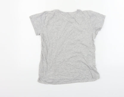 pep&co Girls Grey   Basic T-Shirt Size 12-13 Years