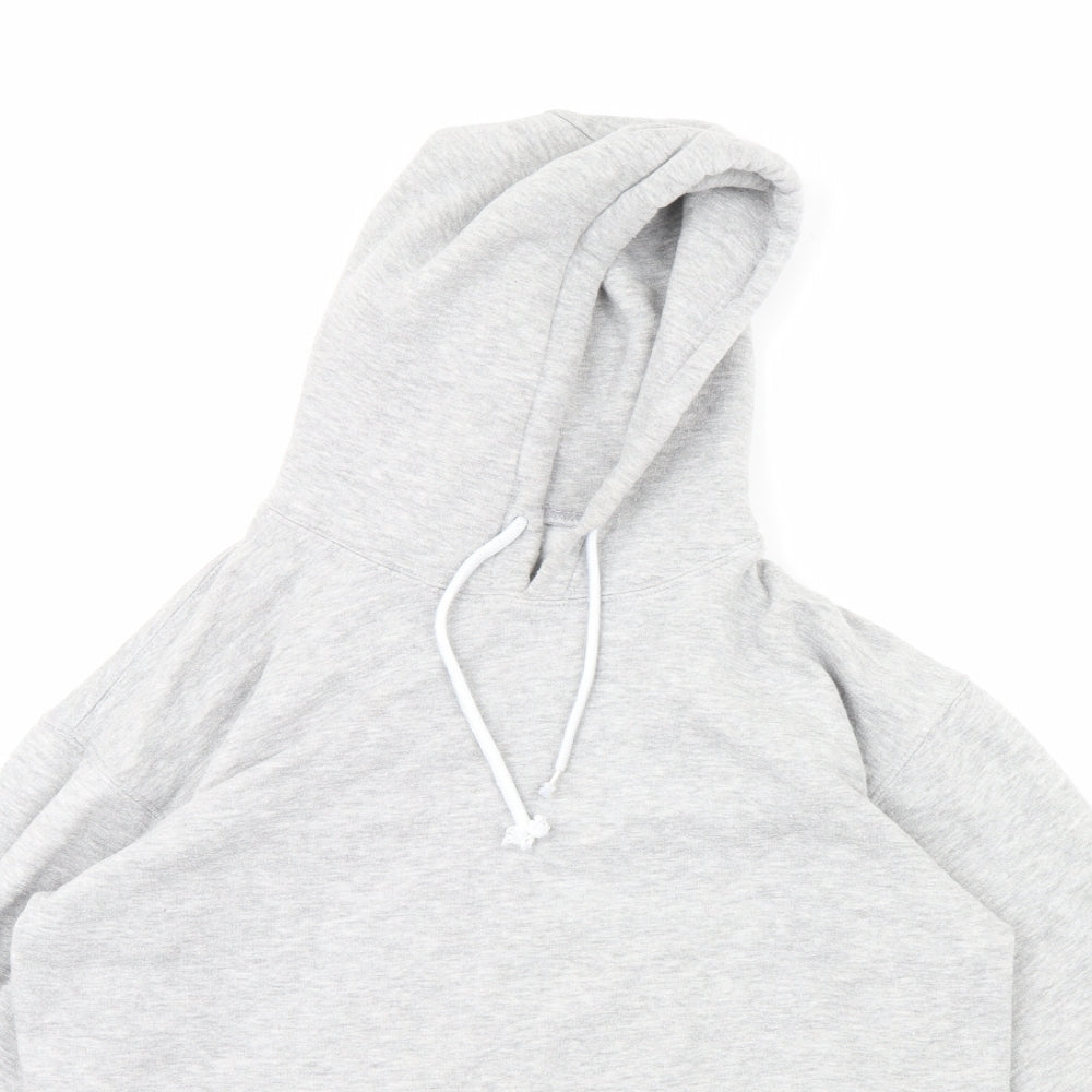 I SAW IT FIRST Womens Grey   Pullover Hoodie Size M