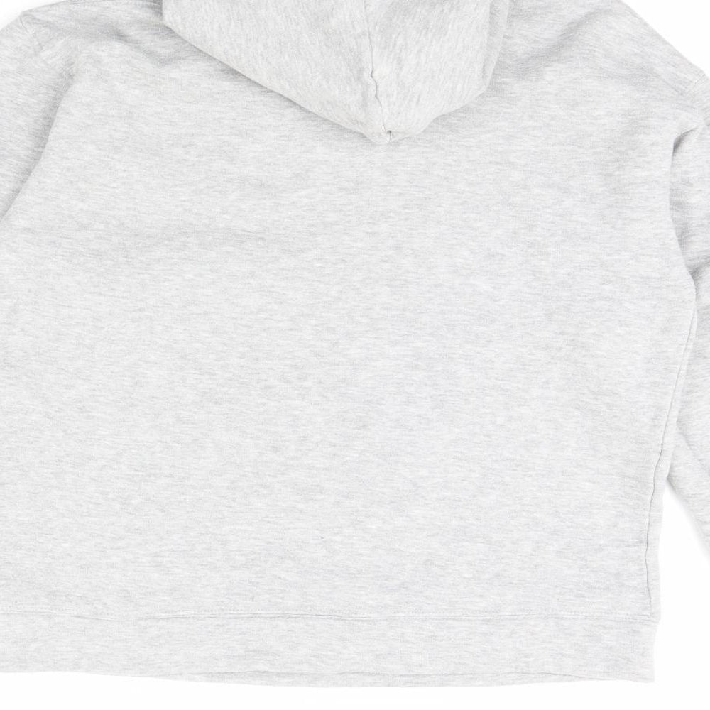 I SAW IT FIRST Womens Grey   Pullover Hoodie Size M