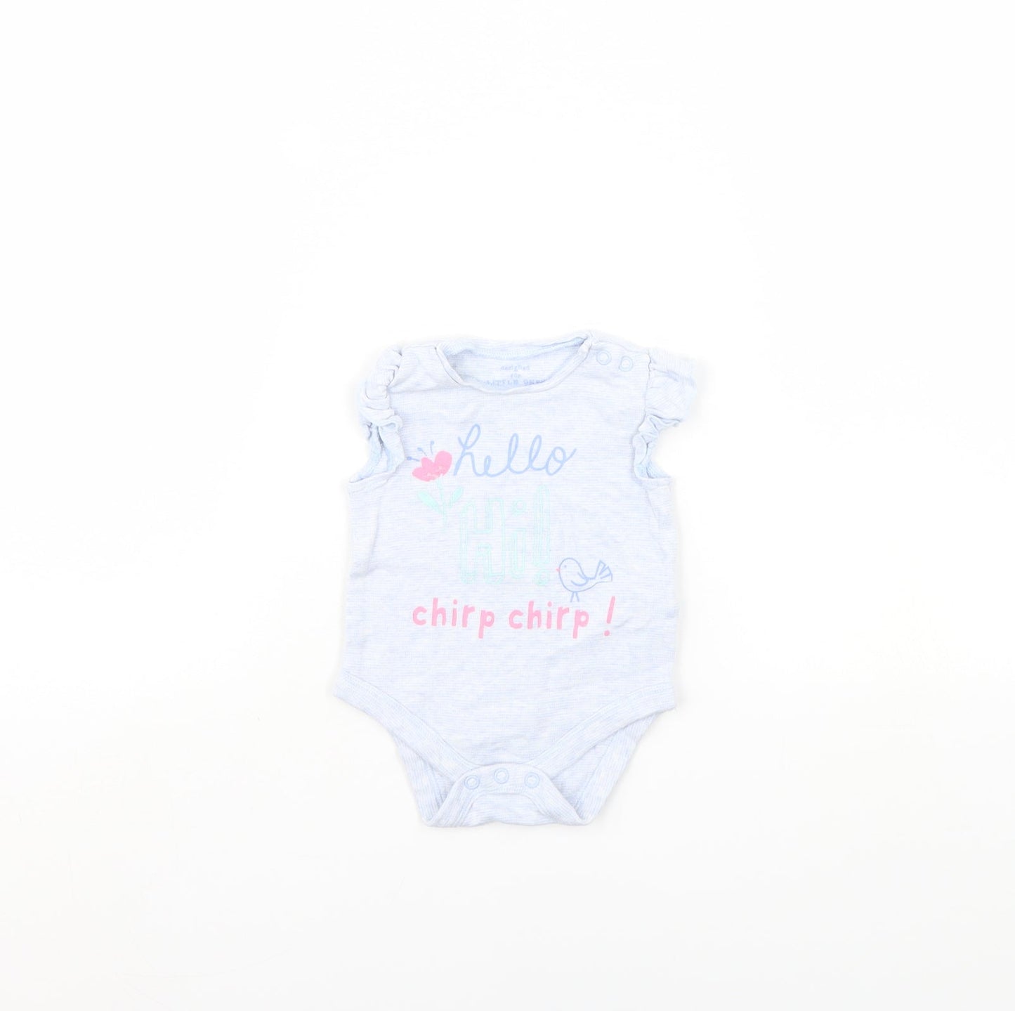 F&F Baby Blue   Babygrow One-Piece Size 0-3 Months
