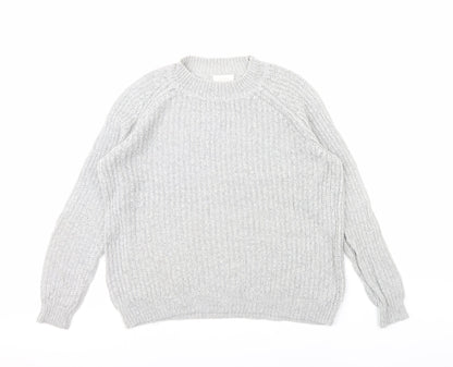 saviour Womens Grey   Pullover Jumper Size M
