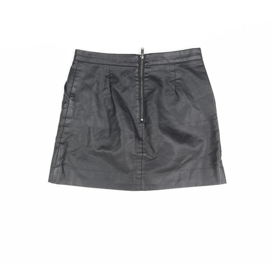 TU Womens Black   Mini Skirt Size 10