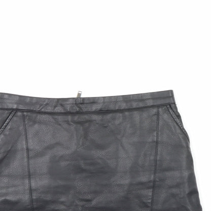 TU Womens Black   Mini Skirt Size 10