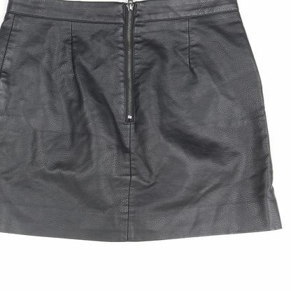 TU Womens Black   Mini Skirt Size 10