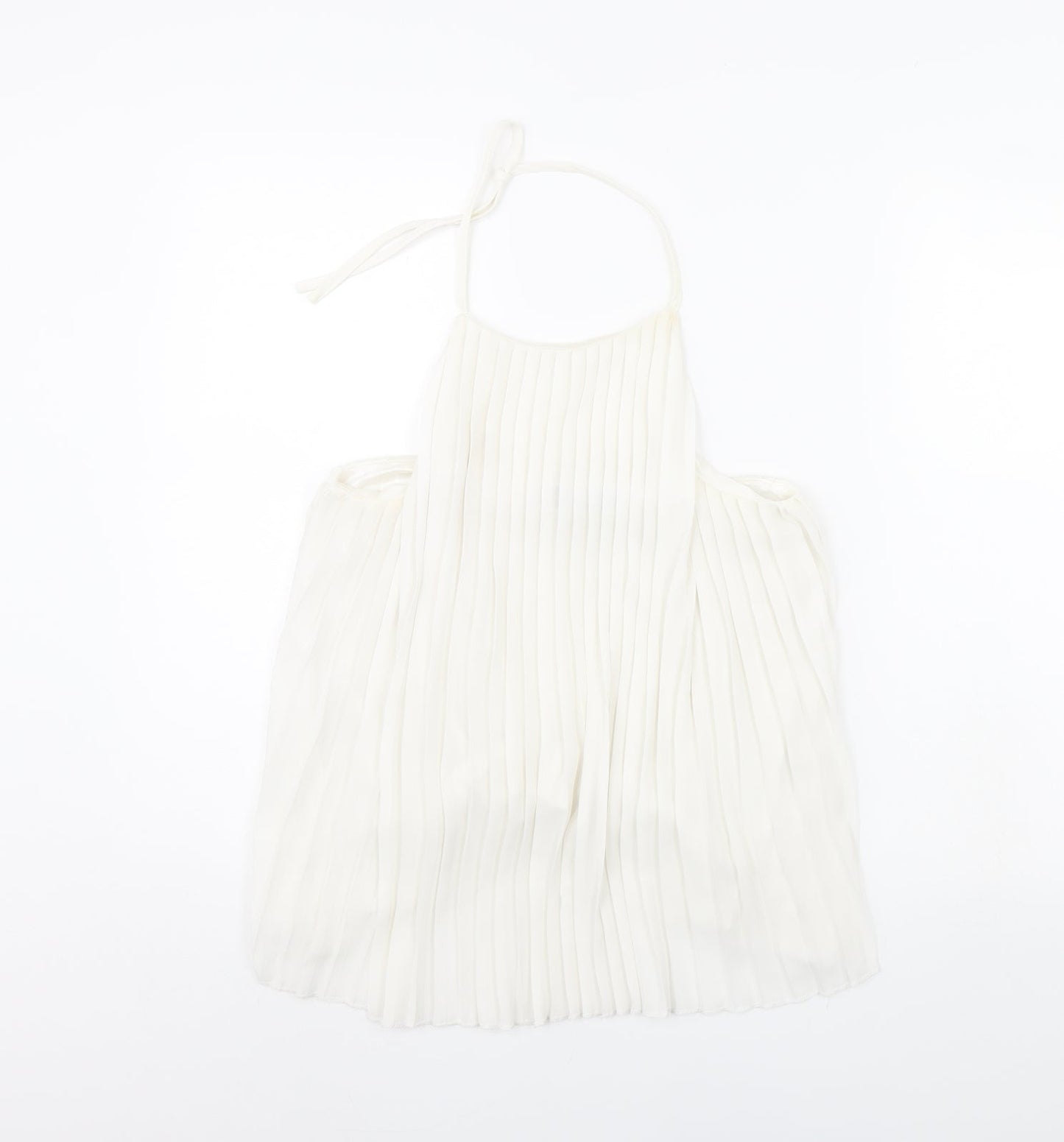 Womens UK Size 8 Missguided White Basic Tank