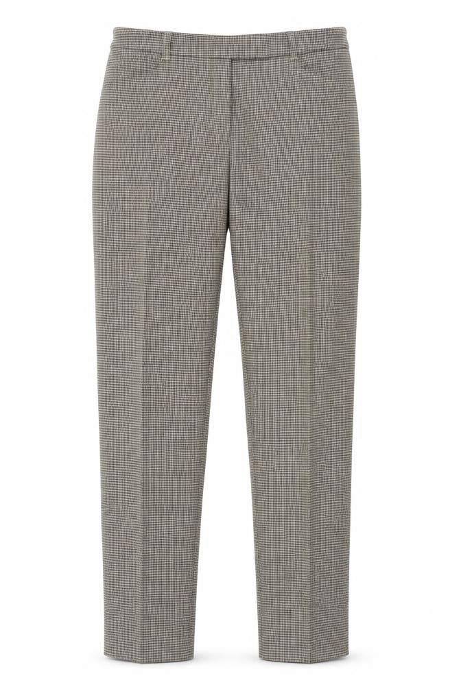 Womens UK Size 10 Oasis Regular Fit  Brown Trousers