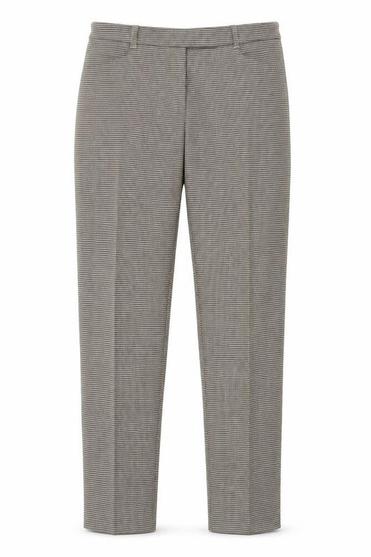 Womens UK Size 10 Oasis Regular Fit  Brown Trousers