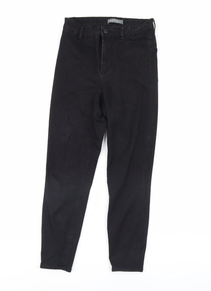 Denim & Co. Womens Black   Skinny Jeans Size 12 L29 in