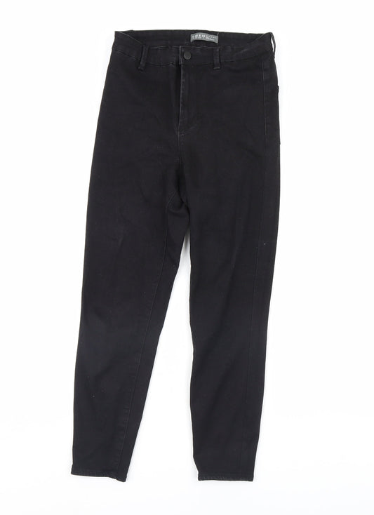 Denim & Co. Womens Black   Skinny Jeans Size 12 L29 in