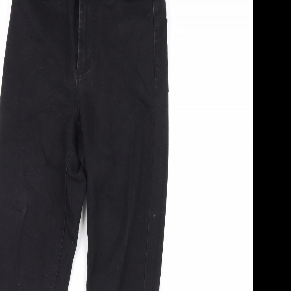 Denim & Co. Womens Black   Skinny Jeans Size 12 L29 in