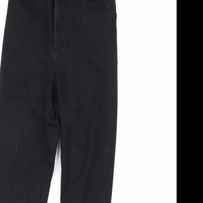 Denim & Co. Womens Black   Skinny Jeans Size 12 L29 in