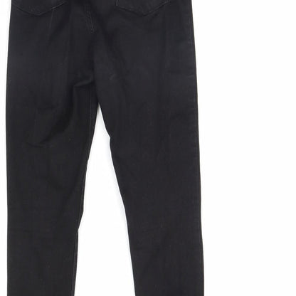 Denim & Co. Womens Black   Skinny Jeans Size 12 L29 in