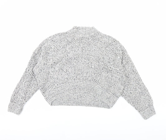 New Look Womens Grey   Pullover Jumper Size L